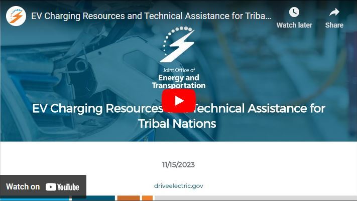 Tribal EV Webinar