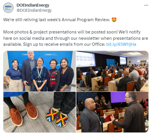 Program Review Tweet