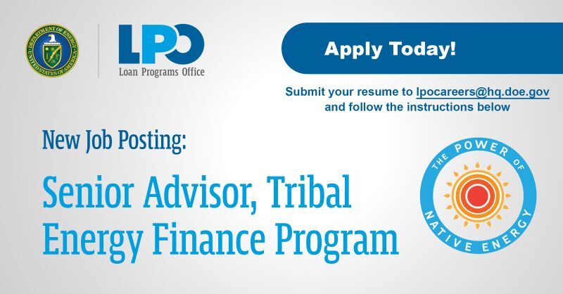 Job opportunity with Loan Programs Office