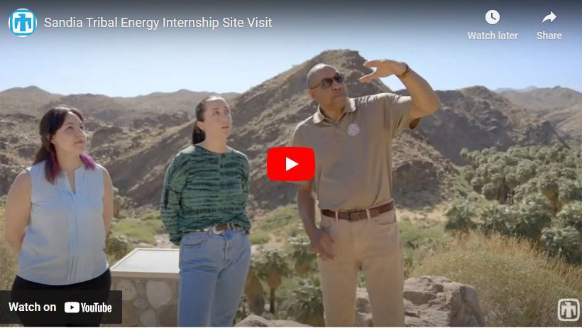 Sandia Tribal Energy Internship Site Visit