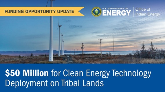 $50 Million for Tribal Clean Energy