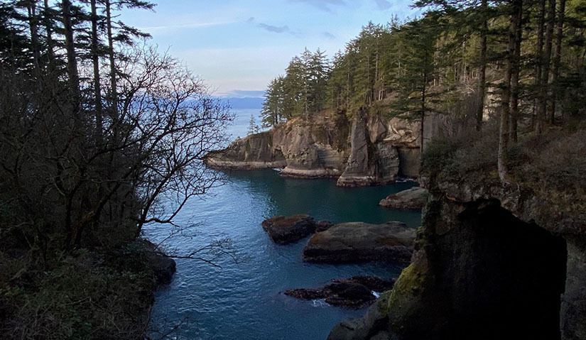 Cape Flattery in Neah Bay, Washington.