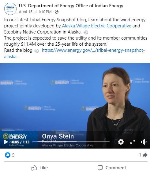 Tribal Energy Snapshot