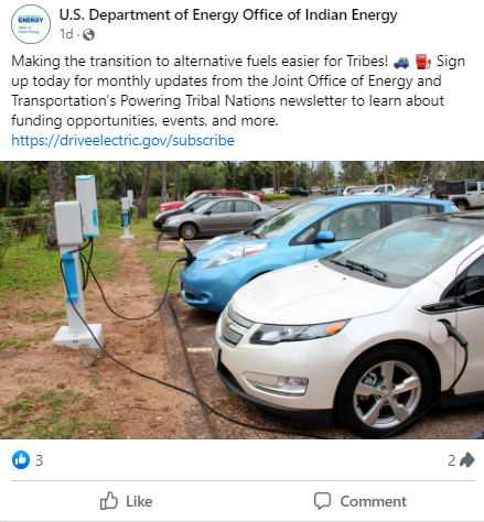 New Tribal Transportation Newsletter from Joint Office