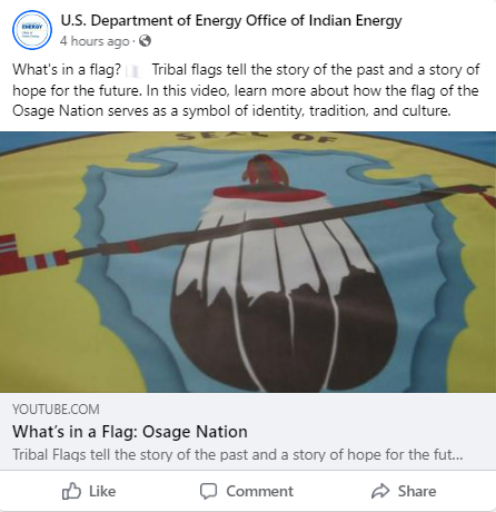 Osage Nation Flag