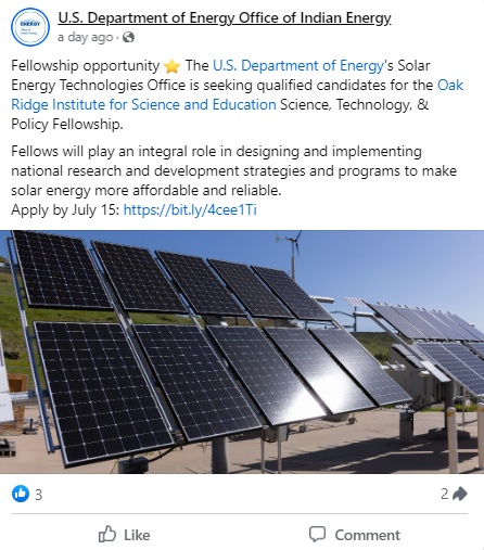 Solar Fellowship