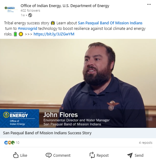 San Pasqual Band of Mission Indians Microgrid Video