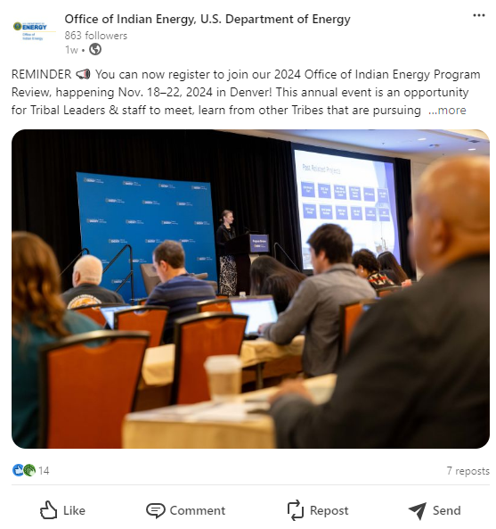 Program Review LinkedIn Post