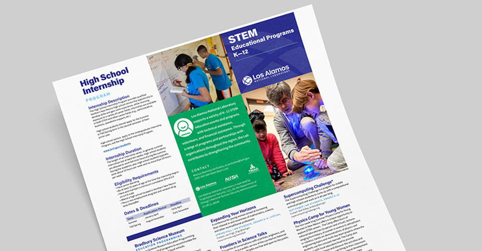 Los Alamos National Laboratory STEM Opportunities