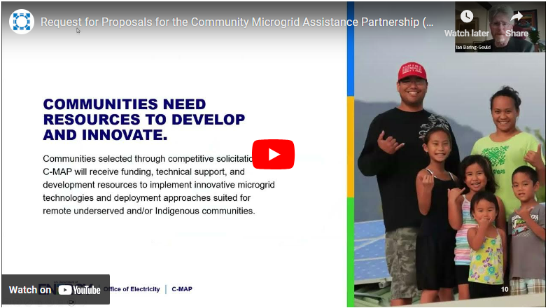 Community Microgrids Webinar