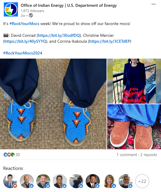 Rock your Mocs—LinkedIn