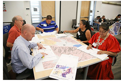 Participants in community scale workshop at NREL