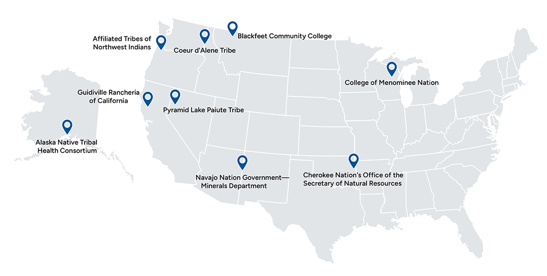 Indian Energy Fellows map