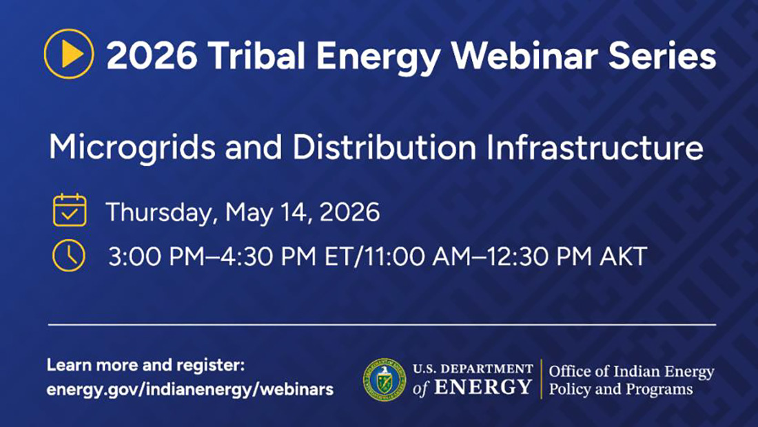 Microgrids and Distribution Infrastructure webinar graphic