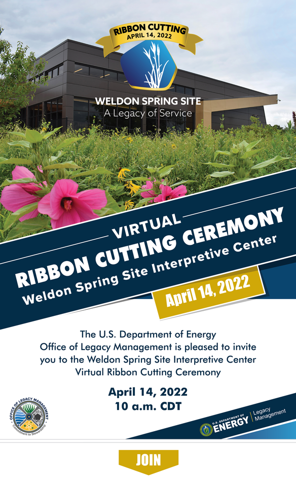 Virtual Weldon Spring Site Interpretive Center Ribbon Cutting REVISED