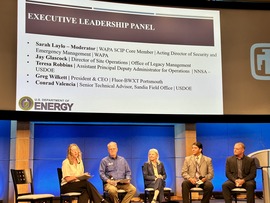 Jay and panelists at SCIP in ABQ August 2024