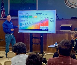 LM Site Manager Bill Frazier