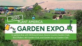 Plant American Garden Expo banner