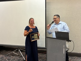 Rebecca Roberts and Carmelo Melendez III