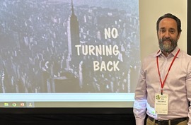 Eric Boyle at No Turning Back screening