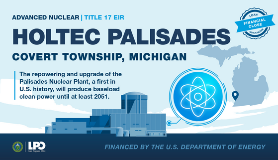 Holtec Palisades Financial Close