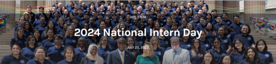 DOE National Intern Day Image