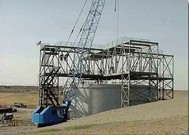 The Cold Test Facility went into service in 2002 and features a full-scale mock-up of a single-shell waste storage tank.