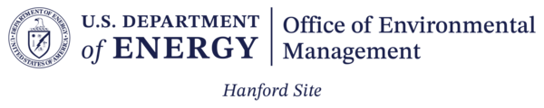 Department of Energy - Office of Environmental Management logo for the Hanford Site