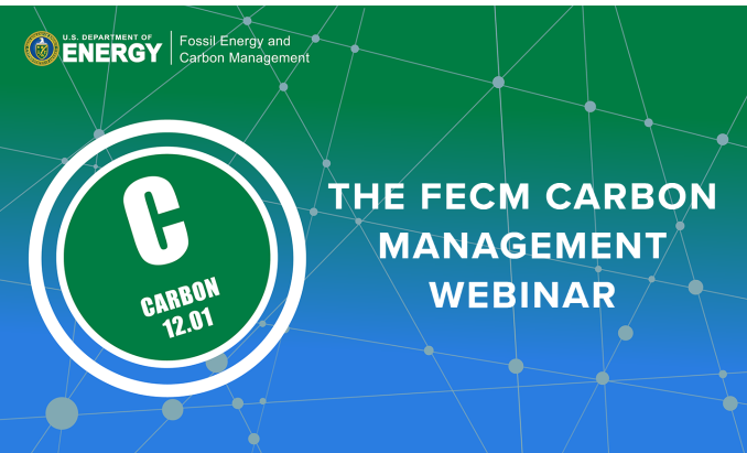 Carbon 12.01 - The FECM Carbon Management Webinar