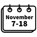 Calendar Icon Nov 7-18