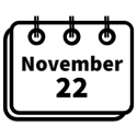 Calendar Icon Nov 22