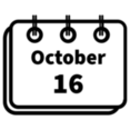 October 16 Calendar