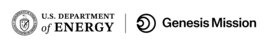 Genesis and DOE logos