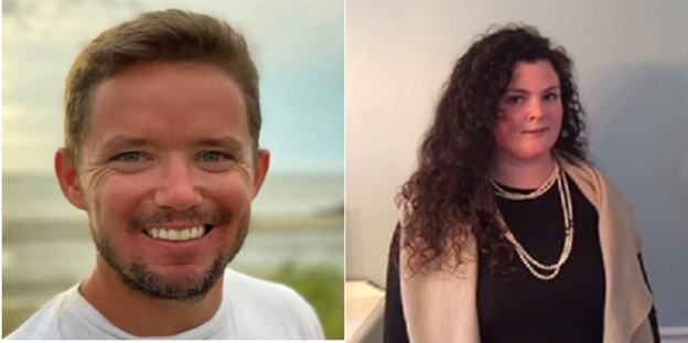 John Maxwell and Heather Leonard