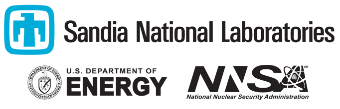 Sandia, NNSA, DOE combined logo