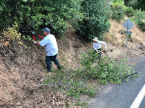 Volunteers take part in the 1,000 Hands to Protect Lake County Homes in Kelseyville