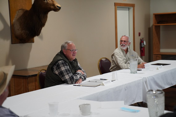 Secretary Bernhardt and Representative Newhouse attend a roundtable with community members in Omak, Washington