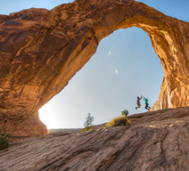 Rock arch in a national park