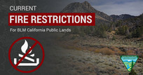 Current BLM fire Restrictions