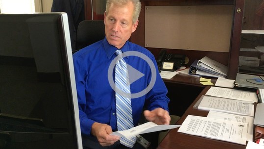 Lanny Erdos at his desk