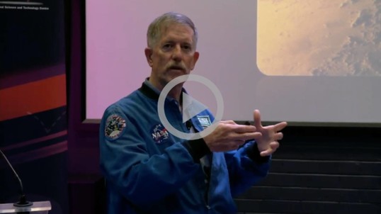 former astronaut Dr. Jim Reilly 