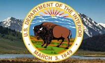 The Department of Interior logo.