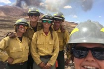 Faces of Fire from Lindsey Rush, Rock Path Fire in Utah (2020)