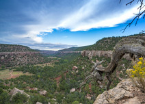 Landscape view of Sabinoso Wilderness New Mexico. Photo by BLM