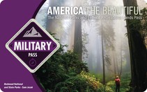 Image of the America the Beautiful Interagency Military Pass. 
