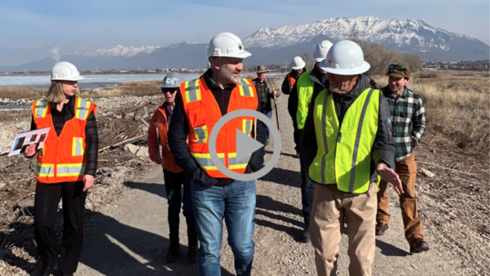 Deputy Secretary Beaudreau tours Utah water projects