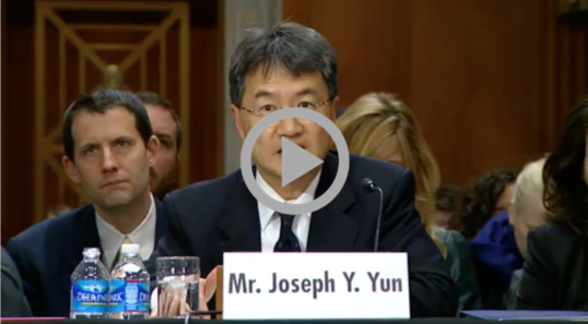 Joseph Yun testifies at Capitol Hill hearing 