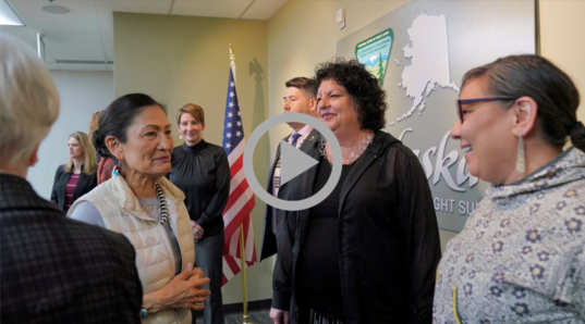 Secretary Haaland meets with community leaders in Alaska 
