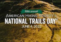 American Hiking Society's National Trails Day June 4, 2022