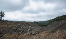 An abandoned mine.